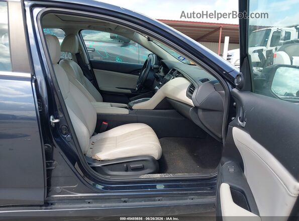 19XZE4F96LE010839 2020 HONDA INSIGHT Gray Front interior view