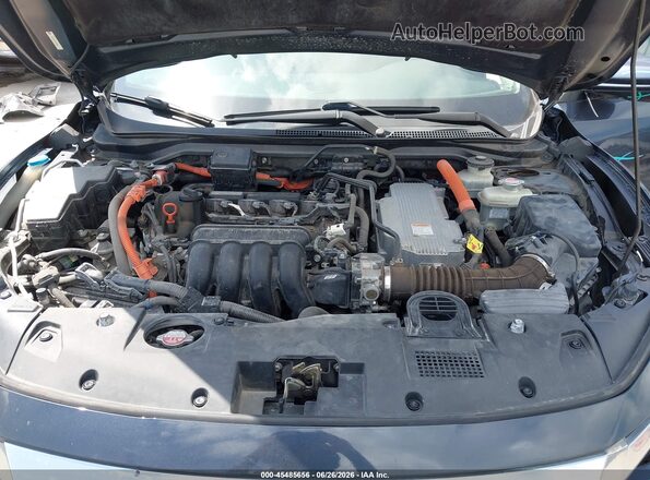 19XZE4F96LE010839 2020 HONDA INSIGHT Gray Rear view
