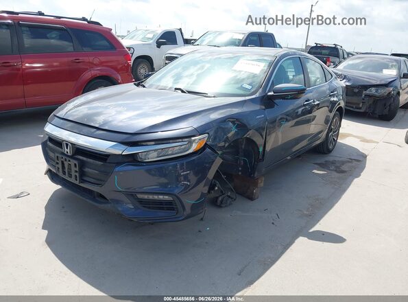 19XZE4F96LE010839 2020 HONDA INSIGHT Gray Front left