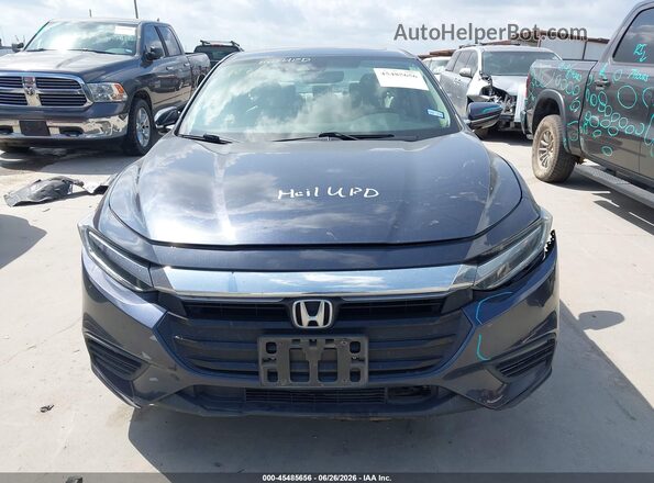 19XZE4F96LE010839 2020 HONDA INSIGHT Gray Rear interior view
