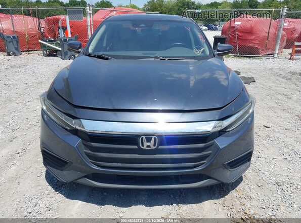 19XZE4F97LE000529 2020 HONDA INSIGHT Blue Instrument cluster view