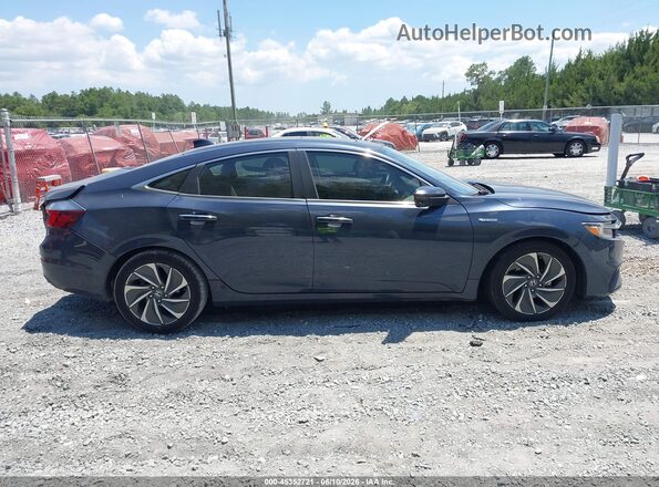 19XZE4F97LE000529 2020 HONDA INSIGHT Blue Rear interior view
