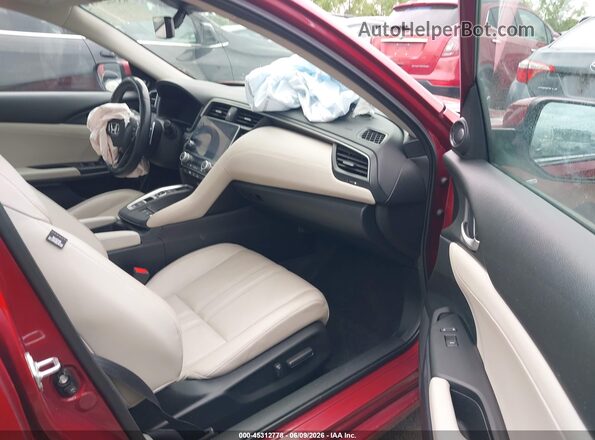 19XZE4F97NE002252 2022 HONDA INSIGHT Red წინა სალონის ხედი