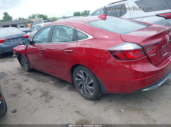 19XZE4F97NE002252 2022 HONDA INSIGHT Red სალონის 360-გრადუსიანი ხედი