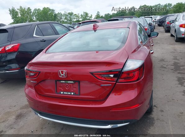 19XZE4F97NE002252 2022 HONDA INSIGHT Red 