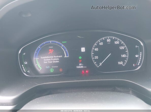 19XZE4F97NE002252 2022 HONDA INSIGHT Red 