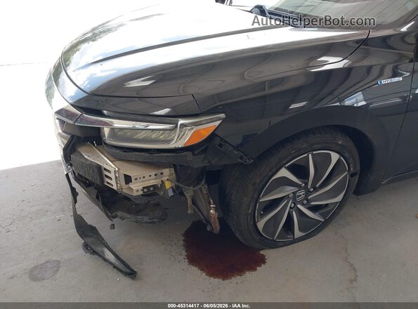 19XZE4F98LE004122 2020 HONDA INSIGHT Black Вид спереду