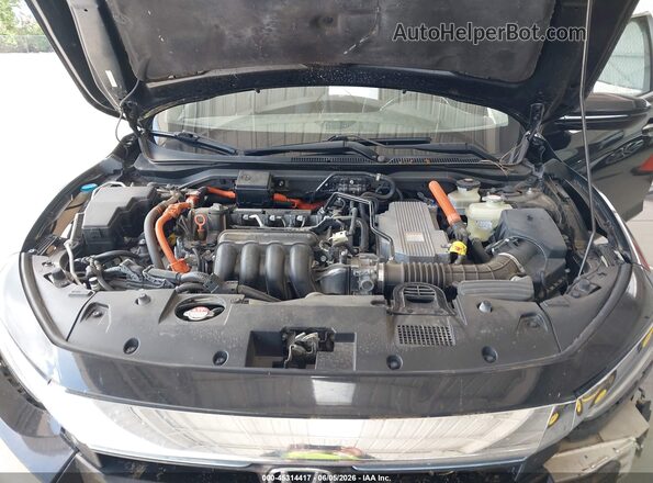19XZE4F98LE004122 2020 HONDA INSIGHT Black Вид ззаду