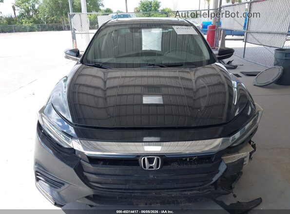 19XZE4F98LE004122 2020 HONDA INSIGHT Black Вид задньої частини салону