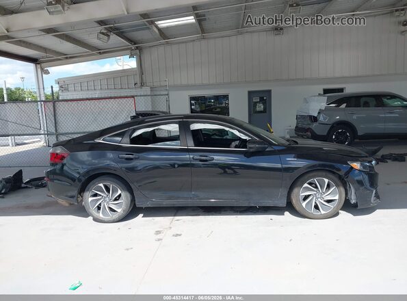 19XZE4F98LE004122 2020 HONDA INSIGHT Black Панорамний вид салону 360°