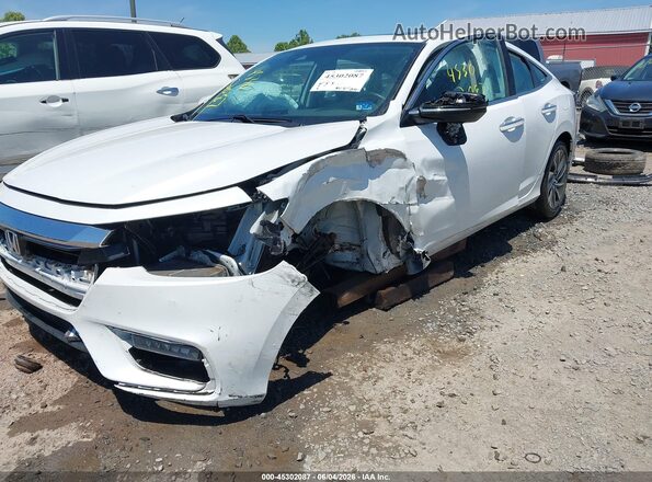 19XZE4F98ME004638 2021 HONDA INSIGHT White Դիմացի տեսք