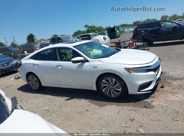 19XZE4F98ME004638 2021 HONDA INSIGHT White Սարքավորումների վահանակի տեսք