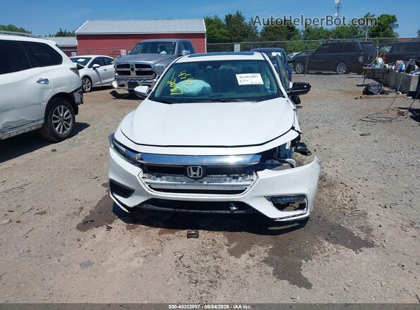 19XZE4F98ME004638 2021 HONDA INSIGHT White Առջևի վահանակի տեսք
