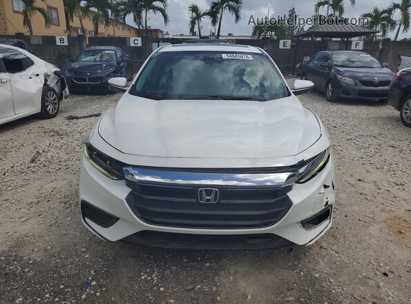 19XZE4F99KE006251 2019 HONDA INSIGHT White წინა ხედი