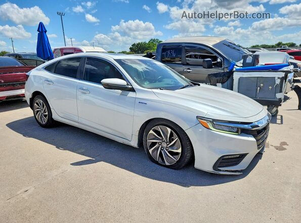 19XZE4F99ME008875 2021 HONDA INSIGHT White Przód prawy