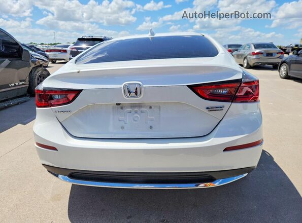 19XZE4F99ME008875 2021 HONDA INSIGHT White Widok z tyłu