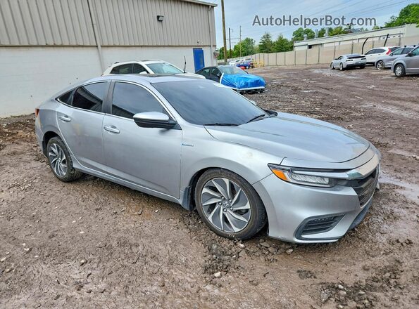 19XZE4F9XKE014701 2019 HONDA INSIGHT Gray Front right