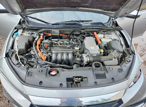 19XZE4F9XKE014701 2019 HONDA INSIGHT Gray Rear interior view