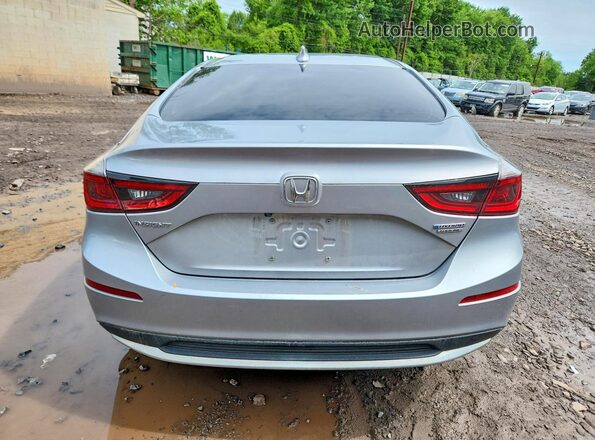 19XZE4F9XKE014701 2019 HONDA INSIGHT Gray Rear view