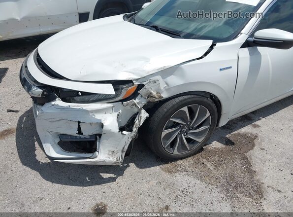 19XZE4F9XLE000413 2020 HONDA INSIGHT White Widok z przodu