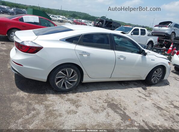 19XZE4F9XLE000413 2020 HONDA INSIGHT White Widok wnętrza 360 stopni