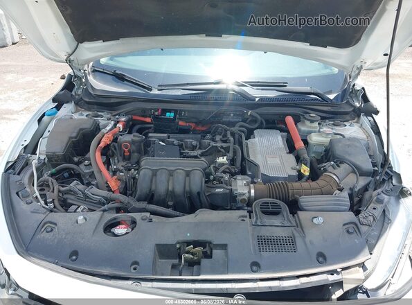 19XZE4F9XLE000413 2020 HONDA INSIGHT White Widok z tyłu