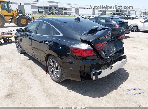 19XZE4F9XLE005062 2020 HONDA INSIGHT Black უკანა მარცხენა
