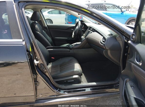 19XZE4F9XLE005062 2020 HONDA INSIGHT Black წინა სალონის ხედი