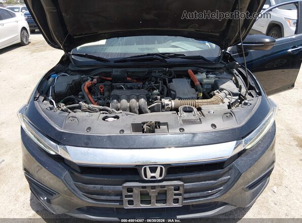 19XZE4F9XLE005062 2020 HONDA INSIGHT Black უკანა ხედი