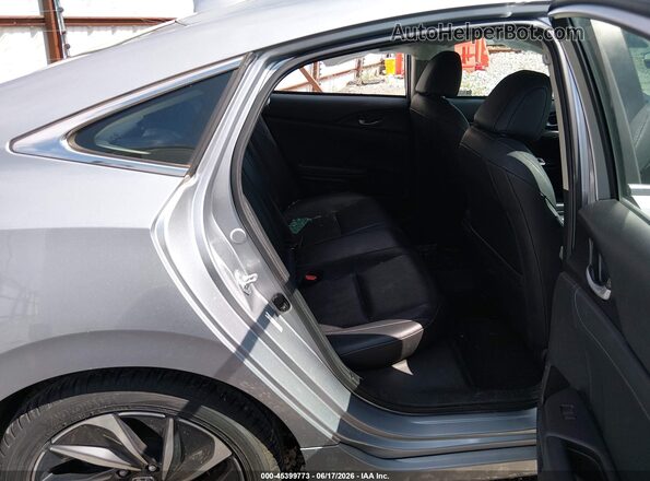 19XZE4F9XME010196 2021 HONDA INSIGHT Серебряный Вид наклейки с VIN-кодом