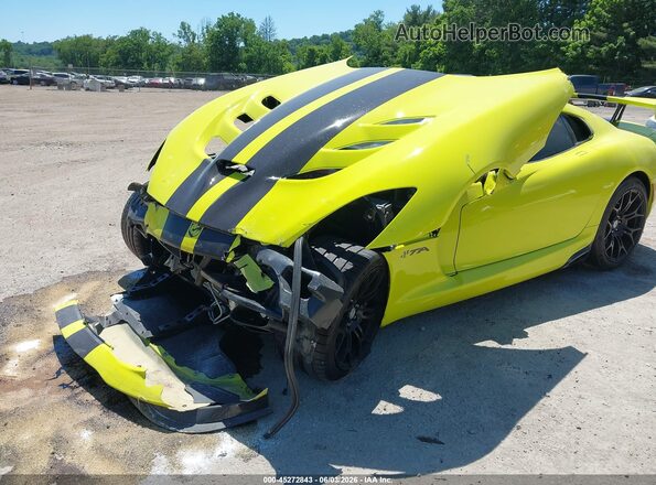 1C3BDEDZ1GV100516 2016 DODGE VIPER Желтый Вид спереди