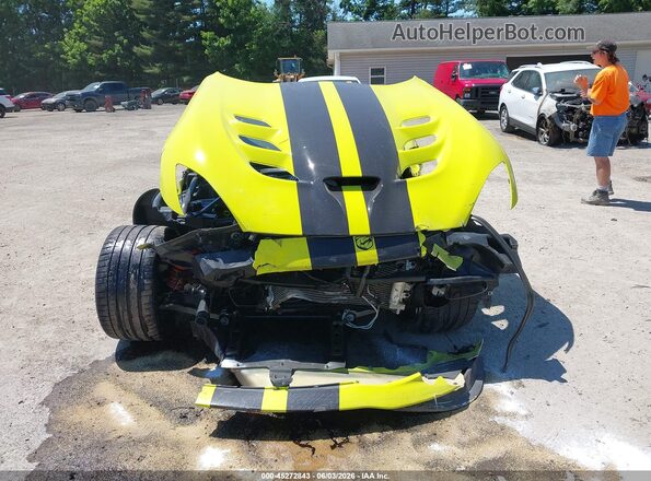 1C3BDEDZ1GV100516 2016 DODGE VIPER Желтый Вид задней части салона