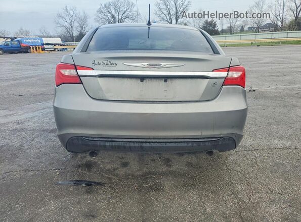 1C3CCBBG1DN718261 2013 CHRYSLER 200 Серый Вид сзади