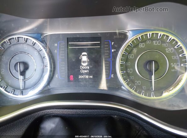 1C3CCCAB0GN107086 2016 CHRYSLER 200 Серый Вид задних сидений