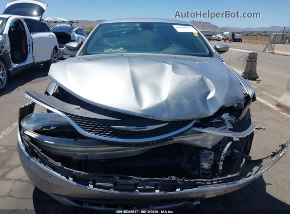 1C3CCCAB0GN107086 2016 CHRYSLER 200 Серый Вид спереди