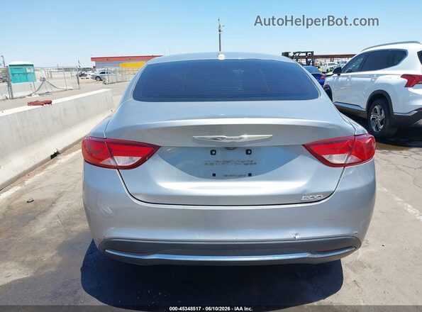 1C3CCCAB0GN107086 2016 CHRYSLER 200 Серый 