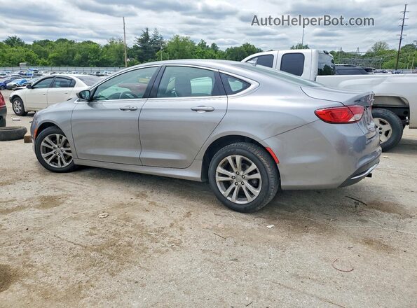 1C3CCCAB0GN130545 2016 CHRYSLER 200 Серебряный Задняя левая четверть