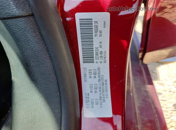 1C3CCCAB0GN152142 2016 CHRYSLER 200 Burgundy Engine compartment view
