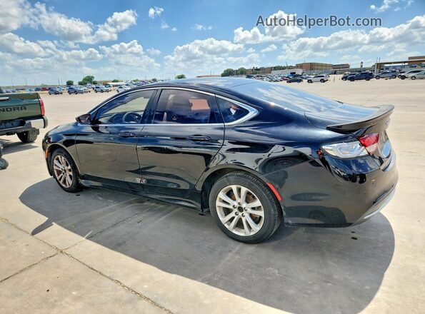 1C3CCCAB0GN157616 2016 CHRYSLER 200 Черный Задняя левая четверть