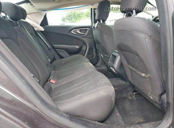 1C3CCCAB0GN176859 2016 CHRYSLER 200 Charcoal Widok tylnych siedzeń