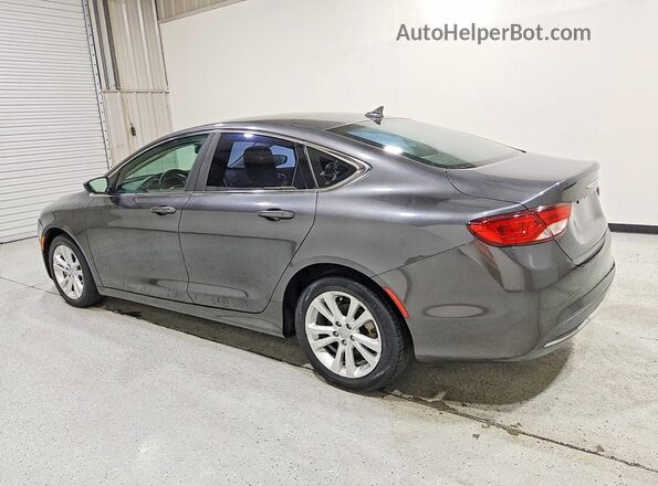 1C3CCCAB0HN507375 2017 CHRYSLER 200 Gray Задня ліва чверть