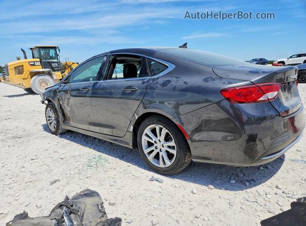1C3CCCAB0HN507649 2017 CHRYSLER 200 Gray Rear left
