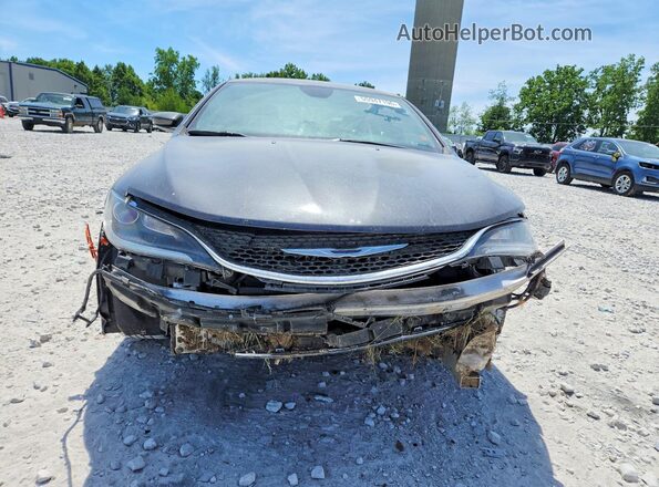 1C3CCCAB0HN507649 2017 CHRYSLER 200 Gray Front view