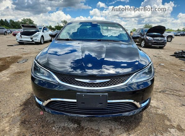 1C3CCCAB1GN142333 2016 CHRYSLER 200 Black Vista frontal