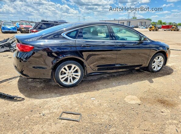 1C3CCCAB1GN142333 2016 CHRYSLER 200 Black Trasero derecho