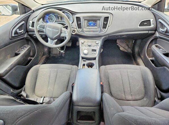 1C3CCCAB1GN142333 2016 CHRYSLER 200 Black Vista del salpicadero