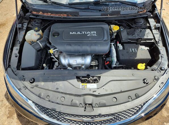 1C3CCCAB1GN142333 2016 CHRYSLER 200 Black Vista interior trasera