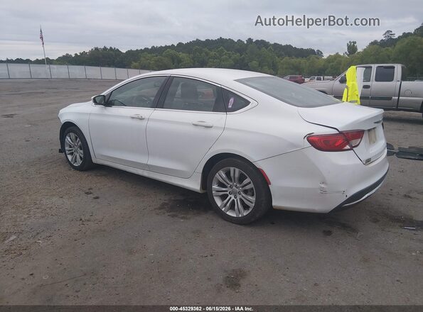 1C3CCCAB1GN147399 2016 CHRYSLER 200 White Tył lewy