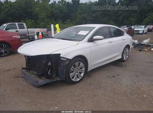 1C3CCCAB1GN147399 2016 CHRYSLER 200 White Przód lewy