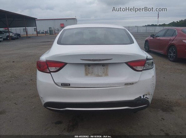 1C3CCCAB1GN147399 2016 CHRYSLER 200 White 